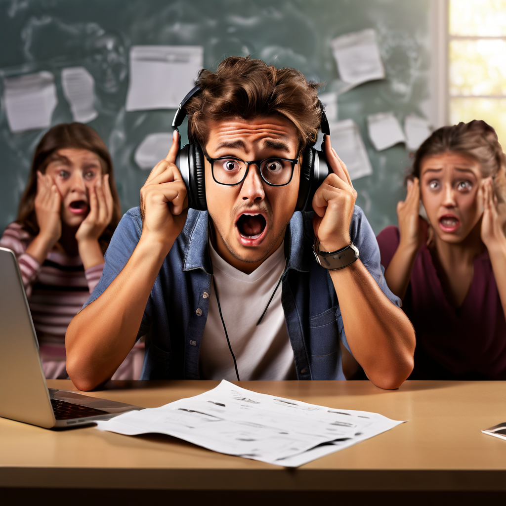 AI-generated story: The Day My Teacher Stole My Headphones