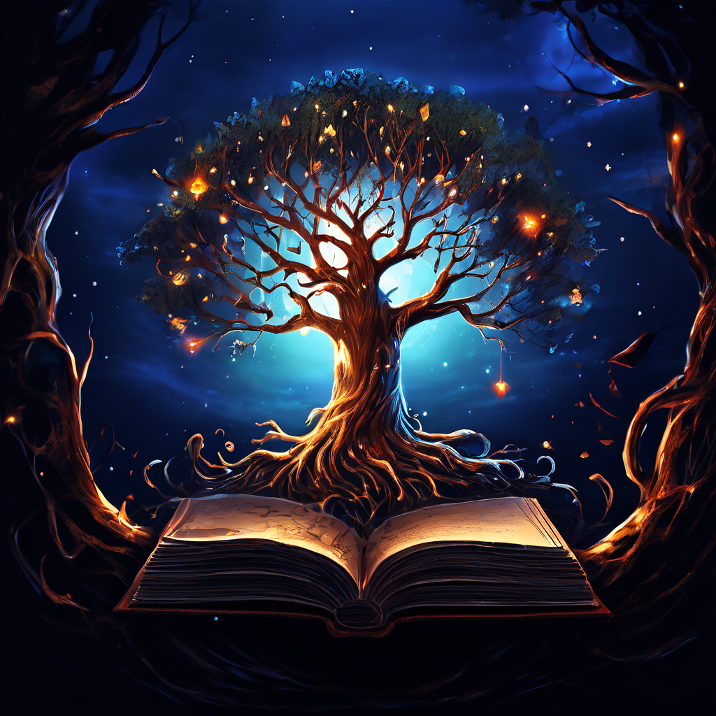 AI-generated story: Book in a Tree